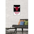 thumbnail image 3 of NBA Chicago Bulls - Logo 21 Wall Poster, 22.375" x 34" Framed, 3 of 4