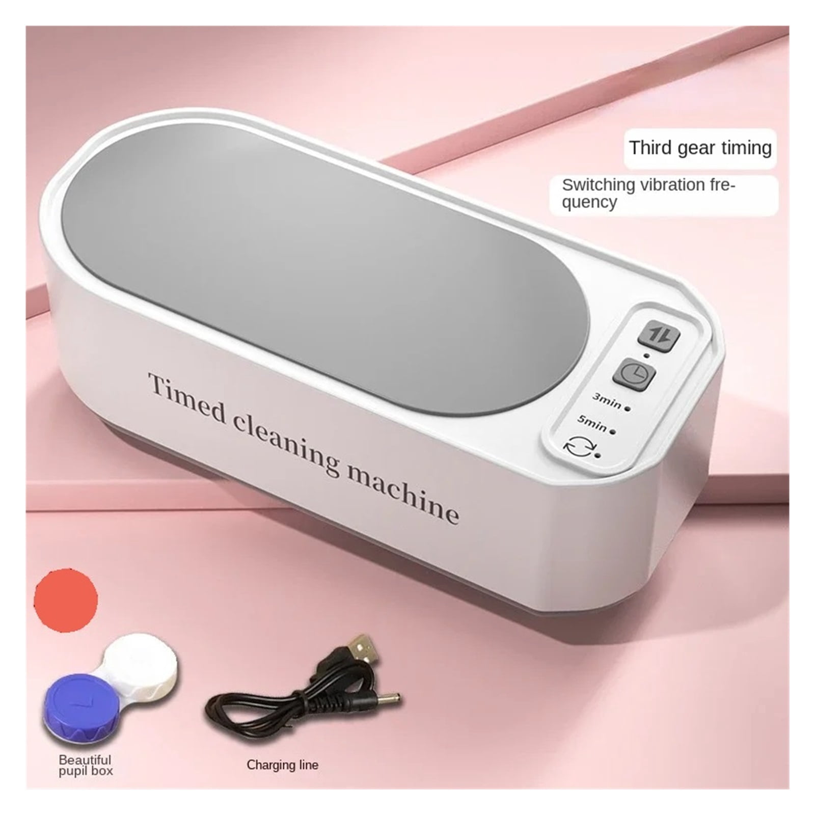 High Frequency Ultrasonic Clean Ultrasonic Glasses Cleaning Ultrasound Jewelry Cleaner Machine