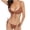 Orange, variant on Lovzfmll Women's Bikini Set, Cut Out Triangle Top and String Bottoms, Two Piece Bathing Suit for Beach Vacation