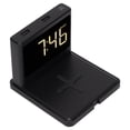 thumbnail image 1 of Reloj digital con cargador inalámbrico, cargador de reloj digital para teléfono, cargador de reloj digital para teléfono, base de carga para reloj de teléfono, rendimiento confiable, 1 of 8