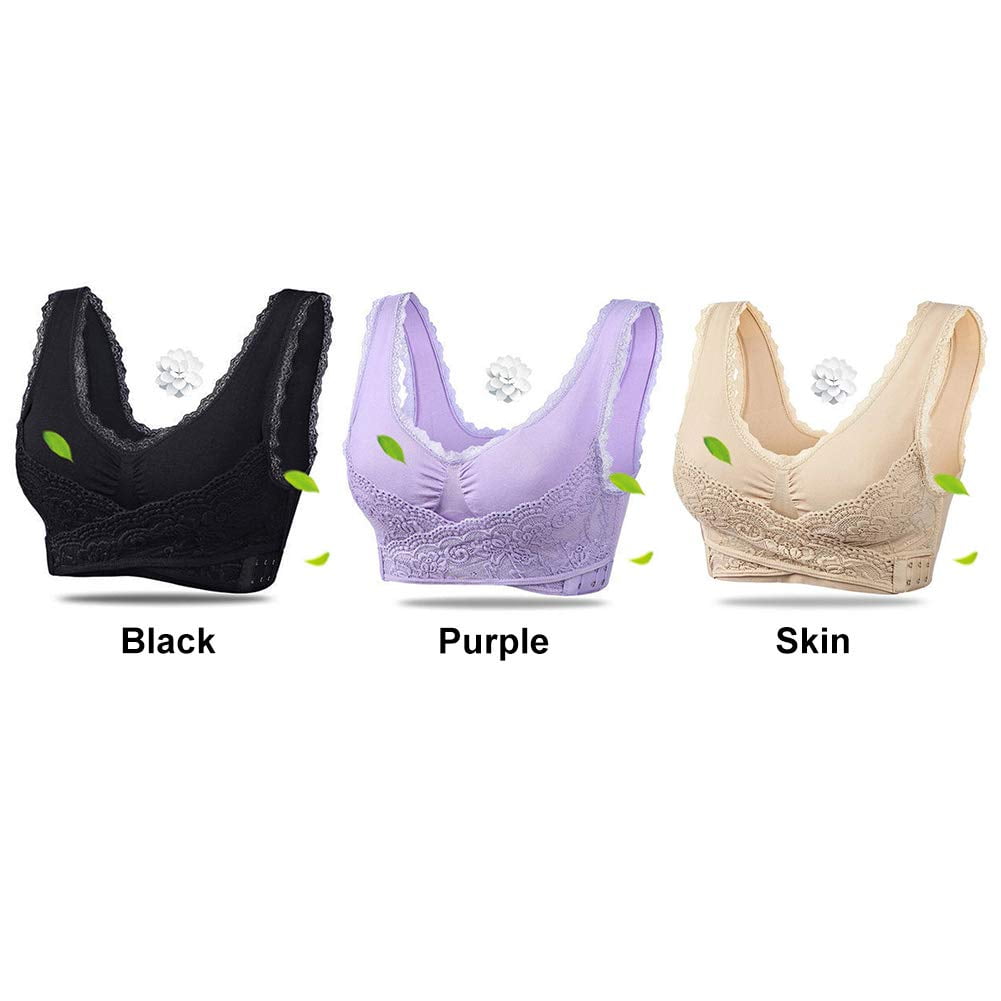 anti sagging cross buckle bra