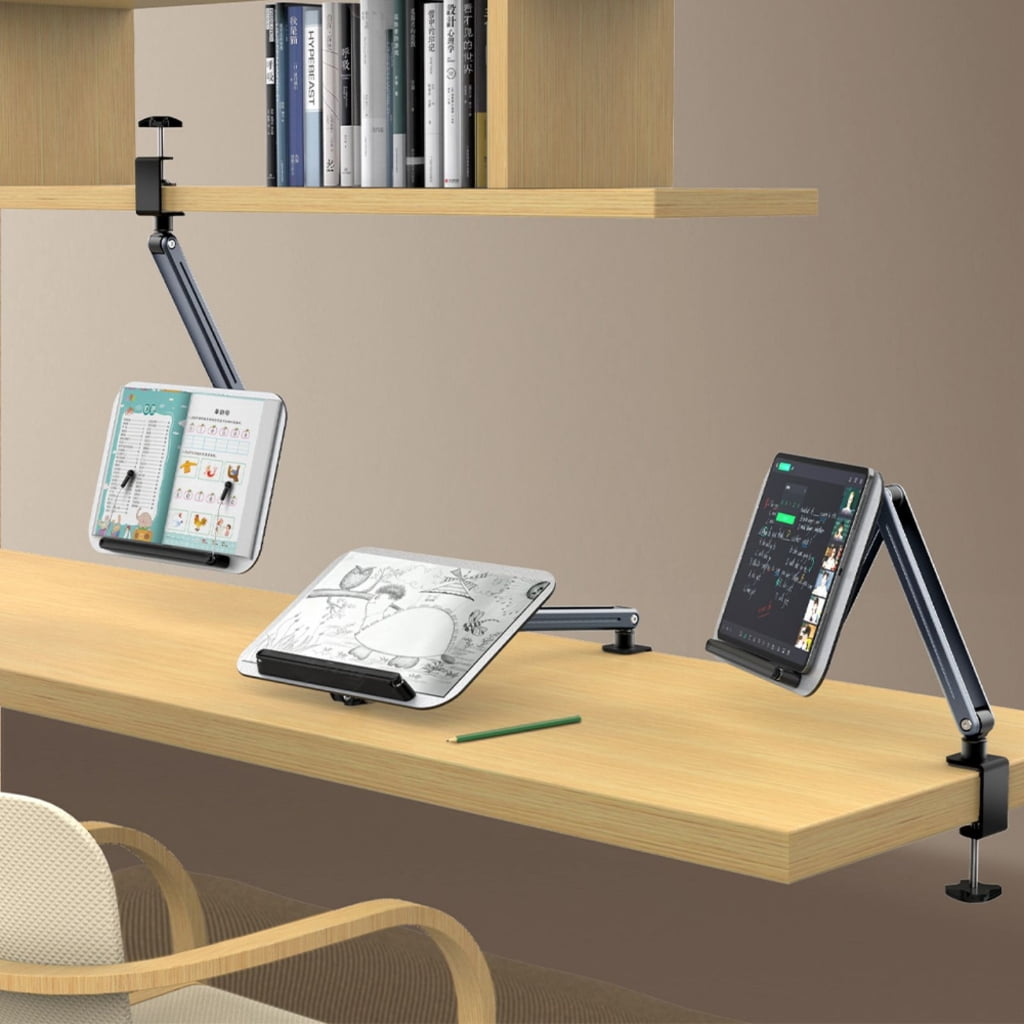 AOOOWER Laptop Stand Tablet Arm Mount Adjustable Laptop Support Tablet Desk Mount