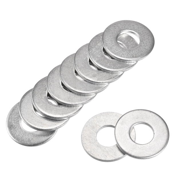 Unique Bargains 40mm x 17mm x 3mm Rondelle Plate en Acier au Carbone pour Boulon à Vis 10Pcs