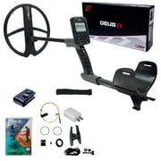 XP DEUS II Fast Multi Frequency RC Metal Detector with 13x11" FMF Search Coil