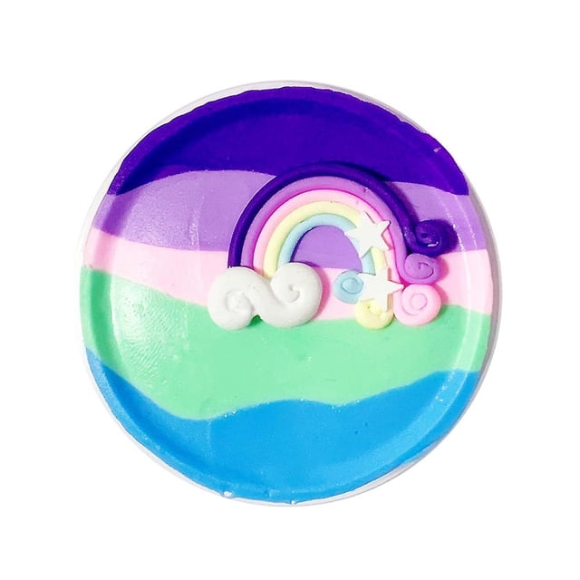 Tarta de cumpleaños Slime HUOGUO Beautiful Color Butter Rainbow, 60 ml