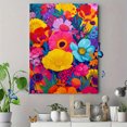 thumbnail image 4 of Vibrant Red Poppy Flower Canvas Print Wall Art for Living Room Bedroom Office Hotel Hallway Entryway Decor, 4 of 8
