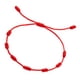 thumbnail image 4 of Pulsera de cordón rojo, pulsera de 7 nudos rojos, pulsera de nudos ajustable, pulsera de nudos diseñada para precisión, 4 of 9