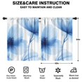 thumbnail image 2 of Blackout Kids Curtains,Blue Pioneer Flower Childrens Insulated Curtains Set Of 2,Bedroom Essentials,Toddler Room Decor 42x54in(106x137cm), 2 of 4