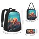 thumbnail image 2 of Fotbe Underwater Plant Octopus Set Escolar 3 en 1 para Niños - Mochila Duradera con Lonchera Aislante y Estuche para Lápices - Mochila Escolar para Niños y Niñas, 2 of 7