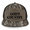 Natural/Red, variant on God's Country Camouflage 7-Panel Trucker Hat – Premium Embroidered Camo Snapback Cap-Bottomland/Balsa