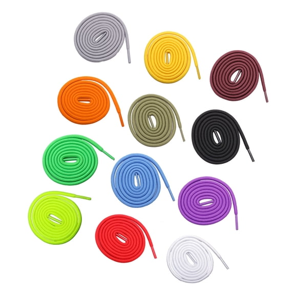 HEMOTON 12 Pair Sports Shoelaces Replacement Shoelaces 120.00X0.50X0.50CM