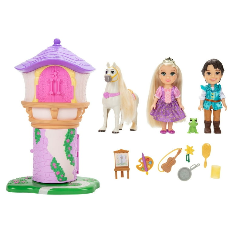 Disney Princess Rapunzel Deluxe Petite Toddler Doll Gift Set for Ages 3 and up