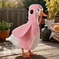 thumbnail image 5 of 7 Inch Desk Dinosaur Porch Goose Outfits,Cute Dinosaur Desk Goose Outfits For Plastic/Cement Statue,Decorative Costume For Desktop Goose Statue Display, 5 of 5