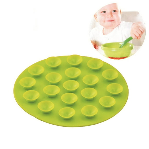 Aparatos de cocina, Cubiertos con ventosas, Manteles individuales antideslizantes para niños, Tapetes con ventosas para bebés, Tapetes aislantes de silicona, Ventosas antideslizantes y tapetes para cu
