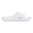 thumbnail image 1 of Sandalia Under Armour Locker V para mujer, blanca, talla 6, EE. UU., 1 of 5