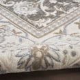 thumbnail image 6 of Nourison Serenity Home Traditional Indoor Area Rug Ivory Grey Blue 3'11" x 5'11", 6 of 8