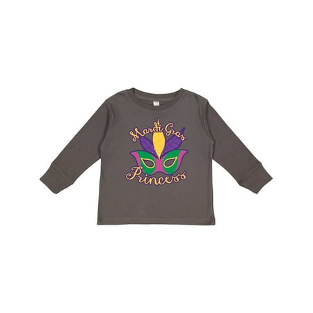 

Inktastic Mardi Gras Princess Gift Toddler Toddler Girl Long Sleeve T-Shirt