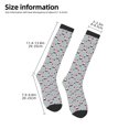 thumbnail image 2 of Salouo Christmas Gnome 1 Print Women's Men's Ankle Socks 1-pack Casual Athletic Socks for Unisex Adult Moisture-Wicking Socks for Daily Wear/Running/Sport, 2 of 8