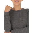 thumbnail image 2 of Fruit of the Loom Women's Crewneck Thermal Underwear Top, 2 of 5