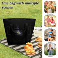 thumbnail image 5 of Tool Band Shopping Tote Insulated Thermal Bag Multi-Purpose Reusable Grocery Bag for Beach & Picnic, 5 of 8