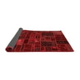 thumbnail image 2 of Ahgly Company Indoor Round Oriental Red Modern Area Rugs, 6' Round, 2 of 4