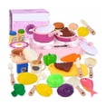 thumbnail image 1 of Juguete de Cocina para Niños Luz Sonido Agua Vapor Spray 29 pcs Violeta, 1 of 3