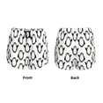 thumbnail image 5 of Picia Lovely Penguin Pattern Women's 2 in 1 Athletic Running Shorts High Waisted Workout Casual Gym Sweat Shorts with Comfy Liner Zipper Pockets-Large, 5 of 9