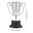 thumbnail image 2 of MasteelfCA 8 Pcs Mini Trophées Trophées Coupes Trophées Dorés Récompenses pour Enfants École, 2 of 8