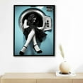 thumbnail image 4 of Nawypu  Woman Drinking Wine in Washing Poster Feminist Poster Vintage Laundry Poster Canvas Painting Posters And Prints Wall Art Pictures for Living Room Bedroom Decor Frame-style, 4 of 4