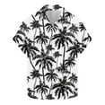 thumbnail image 5 of Pitauce Mens Button Down Hawaiian Shirt Tropical Print Beach Shirts Short Sleeve Lapel Tops Casual Loose Vacation Shirt, S-3XL, 5 of 5