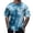 Light Blue, variant on Men T Shirts Casual Quarter Sleeve Big and Tall Oversized Streetwear Snug Fit Solid Color Round Neck Casual Outdoor Basic Basic Tee