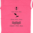 thumbnail image 4 of Inktastic Save More Bees Plant More Trees Clean the Seas Boys or Girls Baby Bodysuit, 4 of 5