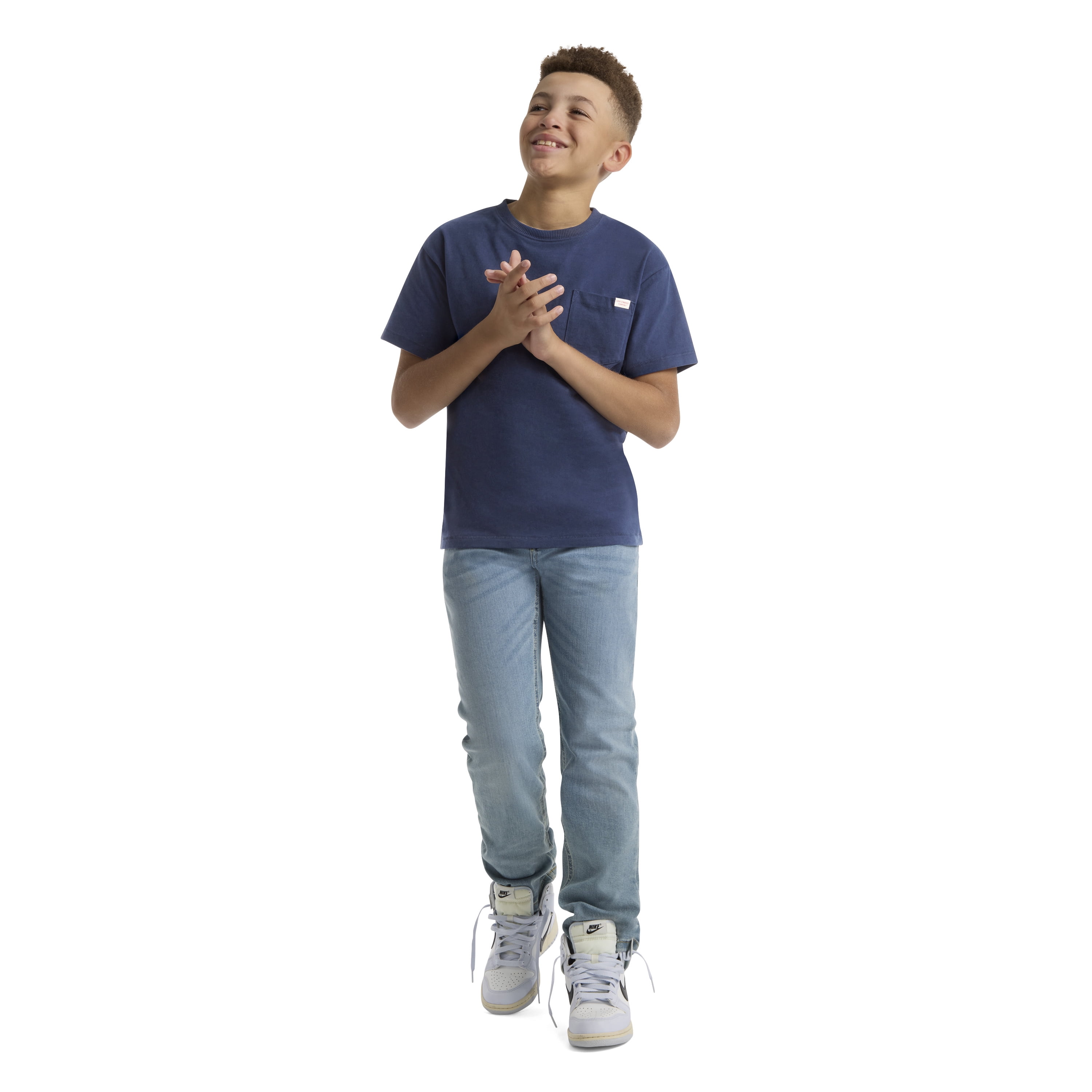 Levi Strauss Signature Boys Short Sleeve Pocket Tee, Sizes 4-18