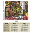 thumbnail image 4 of Cobra Kai Blanket, Soft Warm Cozy Plush Throw Blanket Gifts for Adults Kids, Lightweight Fuzzy Comfy Flannel Blankets for Couch Bed House Decor Travel 50"X40", 4 of 8