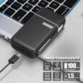 thumbnail image 4 of NINOMO Mini Afeitadora El&eacute;ctrica, Rasuradoras para Hombre, Tama&ntilde;o del Viaje,Recargable por USB, Bater&iacute;a es Duradera, Uso en H&uacute;medo y Seco, Adecuada para Tur, 4 of 7