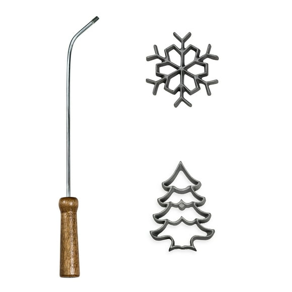 Kitchen Supply Rosette Iron Set, Wintersong