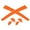 Orange, variant on Vonxyz Black Replacement Earsocks Nosepieces Rubber Kits for Oakley Mercenary Asian Fit OO9424F Sunglasses