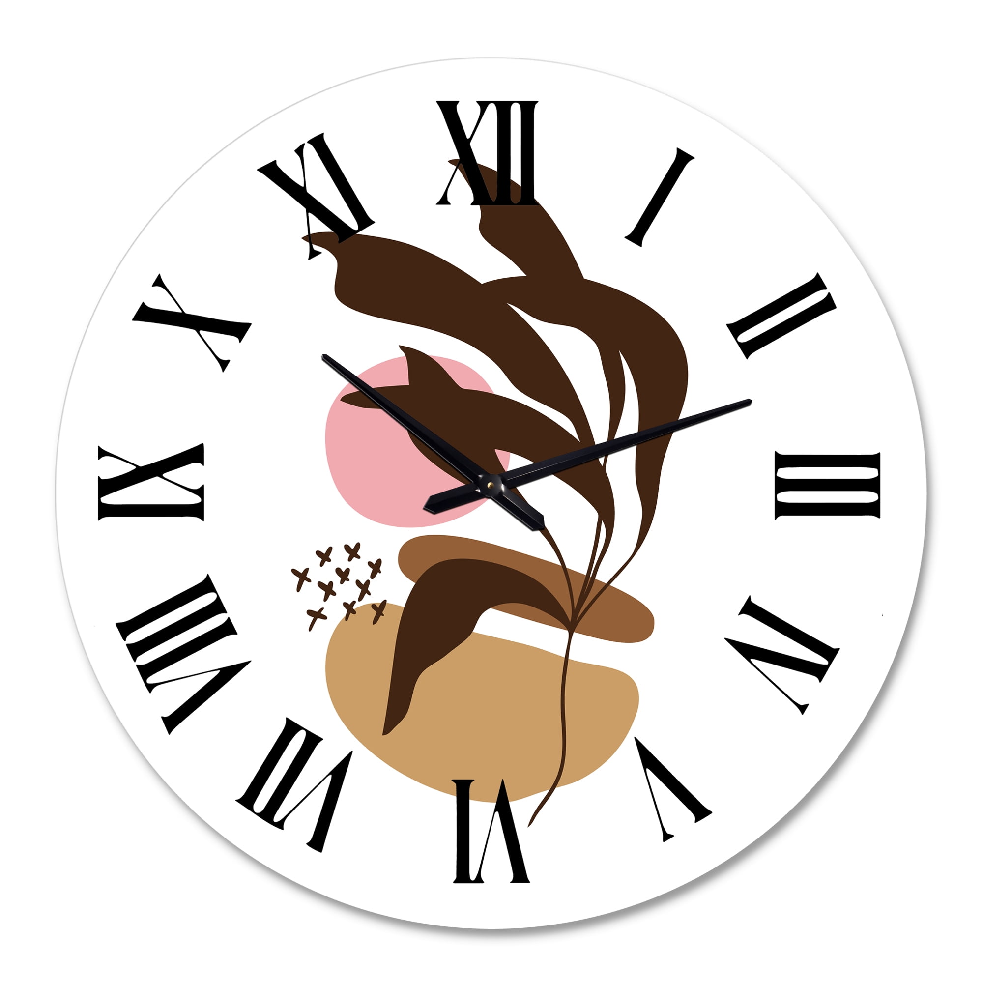 Designart 1 in Quartz Modern/Contemporary Wall Clock