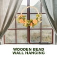 thumbnail image 4 of Orange Plastic Garland for DIY Home Decoration with Natural Look and Long-lasting Beauty 24.5 inches, 4 of 7