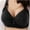 Black, variant on SHOPESSA Push Up Bras for Women Sexy Lace Underwear No Steel Ring Bralette Back Four Rows Of Buckles Black