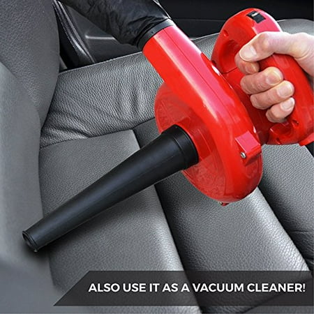 6-Speed Electric Leaf Blower,600 Watts / 16,500 RPM for Cleaning Leaves,Cars,Garage,Dust,Patio,Lawn