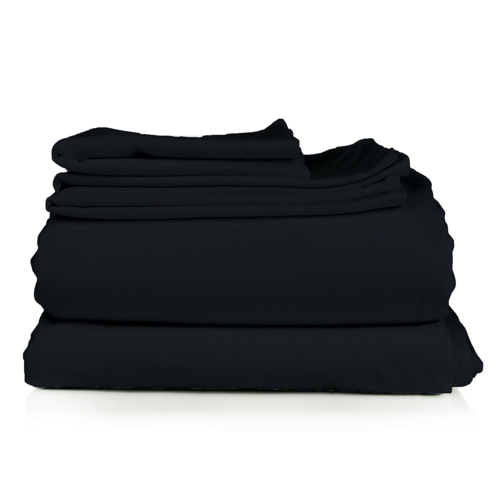 HIGH THREAD COUNT 1800 EGYPTIAN COTTON & BAMBOO SATIN SOFT SHEET DEEP POCKETS