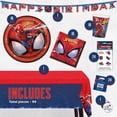 thumbnail image 2 of Artículos de fiesta para cumpleaños de Spiderman para 16 personas con vajilla, 2 of 6