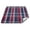 Red Blue And White, variant on Outdoor Blanket For Camping Water Proof Quilted Picnic Mat 78'x78' Red Embroidery