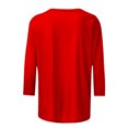 thumbnail image 5 of Qertyioot Chandail en Molleton de Noël pour Femmes, Manches Longues, Col Rond, Décontracté, 5 of 5