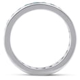 thumbnail image 3 of Pompeii 1 1/2ct Channel Set Diamond Eternity Ring 14K White Gold (Blue,I1), 3 of 4