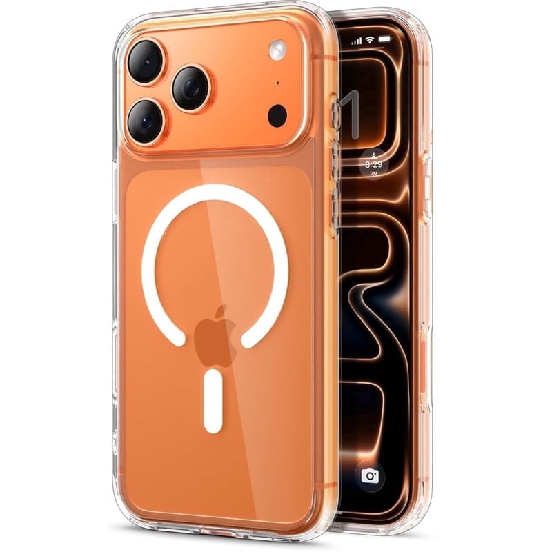 iPhone 17 Pro Max Case, Clear Case, Shockproof, Slim-fit Cover