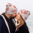 thumbnail image 5 of Pofeuu Strawberry And Flowers Print Beanie Hat for Men Women Knit Winter Hat Warm Cuffed Skull Beanie Slouchy Soft Unisex, 5 of 6