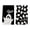 B, variant on Sm:)e Black Cat Pumpkins Trick or Treat Halloween Kitchen Dish Towels Set of 2, 18x26 Inch