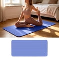thumbnail image 2 of Yoga Mat 72 x 24 Inch 0.39 Inch Extra Thick, High Density Anti Tear Exercise Mat with Carrying Strap, Suitable for Various Yoga Exercises Pilates Floor Workout, Yoga, Blue, 2 of 8